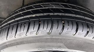 Used 2022 Tata Altroz XZ Plus 1.2 Dark Edition Petrol Manual tyres LEFT REAR TYRE TREAD VIEW