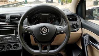 Used 2017 Volkswagen Ameo [2016-2020] Comfortline 1.2L (P) Petrol Manual interior STEERING VIEW