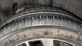 Used 2020 Mahindra XUV 300 W8 (O) Petrol Petrol Manual tyres LEFT REAR TYRE TREAD VIEW