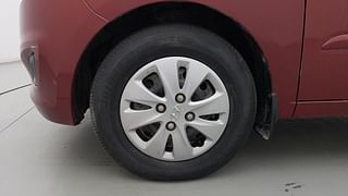 Used 2012 Hyundai i10 [2010-2016] Sportz AT Petrol Petrol Automatic tyres LEFT FRONT TYRE RIM VIEW