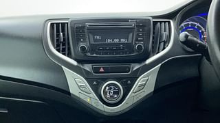 Used 2017 Maruti Suzuki Baleno [2015-2019] Zeta Petrol Petrol Manual interior MUSIC SYSTEM & AC CONTROL VIEW