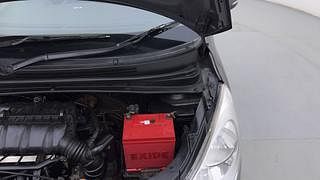 Used 2012 Hyundai i10 [2010-2016] Magna 1.2 Petrol Petrol Manual engine ENGINE LEFT SIDE HINGE & APRON VIEW
