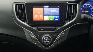 Used 2019 Toyota Glanza [2019-2022] V CVT Petrol Automatic interior MUSIC SYSTEM & AC CONTROL VIEW