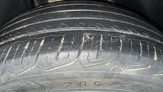 Used 2021 Volkswagen Taigun GT 1.5 TSI MT Petrol Manual tyres RIGHT REAR TYRE TREAD VIEW