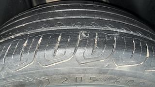 Used 2021 Volkswagen Taigun GT 1.5 TSI MT Petrol Manual tyres RIGHT REAR TYRE TREAD VIEW