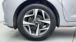 Used 2020 Hyundai Aura [2020-2022] SX Plus 1.2 AMT CRDI Diesel Automatic tyres LEFT FRONT TYRE RIM VIEW