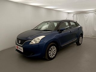 Used 2017 Maruti Suzuki Baleno [2015-2019] Delta Petrol Petrol Manual exterior LEFT FRONT CORNER VIEW