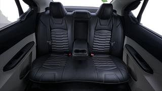 Used 2022 Tata Tigor Revotron XZ+ CNG Petrol+cng Manual interior REAR SEAT CONDITION VIEW