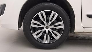 Used 2016 Maruti Suzuki Wagon R 1.0 [2010-2019] VXi Petrol Manual tyres LEFT FRONT TYRE RIM VIEW