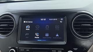 Used 2017 Hyundai Grand i10 [2017-2020] Sportz (O) AT 1.2 Kappa VTVT Petrol Automatic top_features Touch screen infotainment system