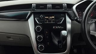 Used 2017 Mahindra KUV100 [2015-2017] K6 6 STR Petrol Manual interior MUSIC SYSTEM & AC CONTROL VIEW