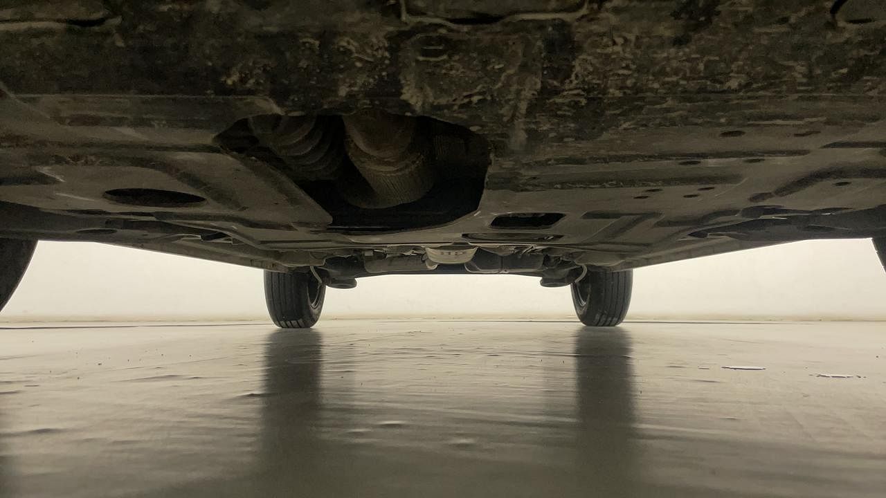 Used 2020 Mahindra XUV 300 W6 Petrol Petrol Manual extra FRONT LEFT UNDERBODY VIEW