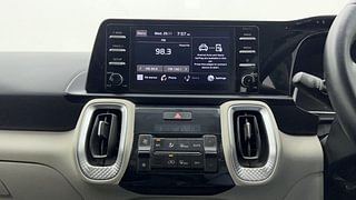 Used 2021 Kia Sonet HTX 1.5 Diesel Manual interior MUSIC SYSTEM & AC CONTROL VIEW