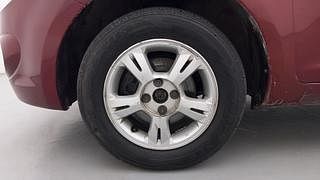 Used 2010 Hyundai i20 [2008-2012] Asta 1.2 Petrol Manual tyres LEFT FRONT TYRE RIM VIEW