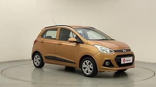 Used 2016 Hyundai Grand i10 [2013-2017] Sportz 1.2 Kappa VTVT CNG (Outside Fitted) Petrol+cng Manual exterior RIGHT FRONT CORNER VIEW