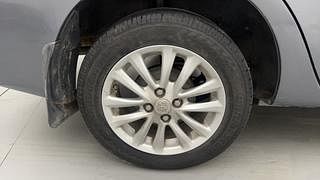 Used 2014 Toyota Etios [2010-2017] VD Diesel Manual tyres RIGHT REAR TYRE RIM VIEW