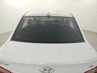 Used 2019 Hyundai Xcent [2017-2019] S Petrol Petrol Manual exterior BACK WINDSHIELD VIEW