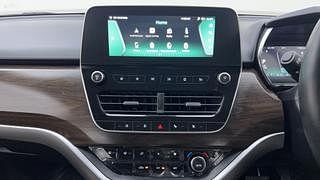 Used 2021 Tata Harrier XZA Plus Dual Tone AT Diesel Automatic interior MUSIC SYSTEM & AC CONTROL VIEW
