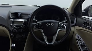 Used 2011 Hyundai Verna [2011-2015] Fluidic 1.6 CRDi SX Opt AT Diesel Automatic interior STEERING VIEW