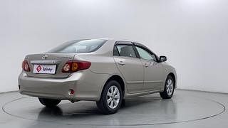 Used 2011 Toyota Corolla Altis [2008-2011] 1.8 G Petrol Manual exterior RIGHT REAR CORNER VIEW