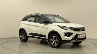 Used 2022 Tata Nexon XZA Plus Dual Tone Roof Optional Diesel AMT Diesel Automatic exterior RIGHT FRONT CORNER VIEW