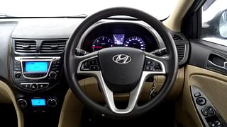 Used 2014 Hyundai Verna [2011-2015] Fluidic 1.6 CRDi SX Diesel Manual interior STEERING VIEW