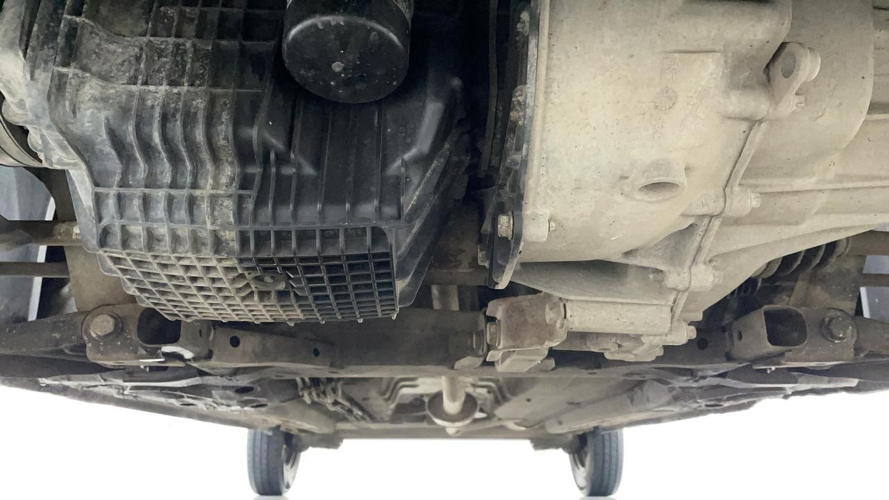 Used 2018 Renault Kwid [2017-2019] RXT 1.0 SCE Special (O) Petrol Manual extra FRONT LEFT UNDERBODY VIEW