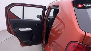 Used 2022 Maruti Suzuki Ignis Alpha AMT Petrol Dual Tone Petrol Automatic interior LEFT REAR DOOR OPEN VIEW