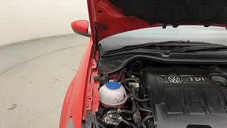 Used 2016 Volkswagen Polo [2014-2020] Comfortline 1.5 (D) Diesel Manual engine ENGINE RIGHT SIDE HINGE & APRON VIEW
