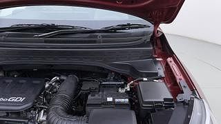 Used 2022 Kia Sonet HTX 1.0 iMT Petrol Manual engine ENGINE LEFT SIDE HINGE & APRON VIEW