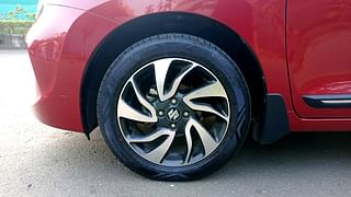 Used 2020 Maruti Suzuki Baleno [2019-2022] Alpha AT Petrol Petrol Automatic tyres LEFT FRONT TYRE RIM VIEW