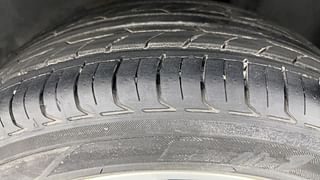 Used 2019 Volkswagen Ameo [2016-2020] 1.0 Comfortline Petrol Petrol Manual tyres LEFT REAR TYRE TREAD VIEW