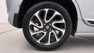 Used 2023 Maruti Suzuki Baleno Alpha AT Petrol Petrol Automatic tyres RIGHT REAR TYRE RIM VIEW