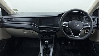 Used 2022 Volkswagen Virtus Comfortline 1.0 TSI MT Petrol Manual interior DASHBOARD VIEW