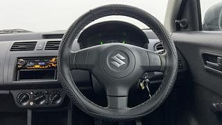 Used 2010 Maruti Suzuki Swift [2007-2011] LXI CNG (Outside Fitted) Petrol+cng Manual interior STEERING VIEW