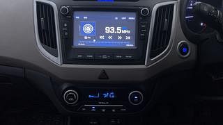 Used 2018 Hyundai Creta [2015-2018] 1.6 SX Plus Petrol Petrol Manual interior MUSIC SYSTEM & AC CONTROL VIEW