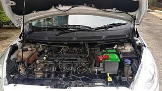 Used 2015 Ford Figo [2015-2019] Titanium 1.5 Ti-VCT AT Petrol Automatic engine ENGINE LEFT SIDE HINGE & APRON VIEW