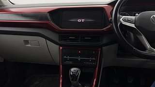 Used 2021 Volkswagen Taigun GT 1.5 TSI MT Petrol Manual interior MUSIC SYSTEM & AC CONTROL VIEW