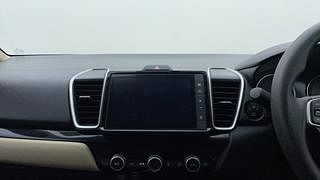 Used 2021 honda City V 5th Gen Petrol Manual interior MUSIC SYSTEM & AC CONTROL VIEW