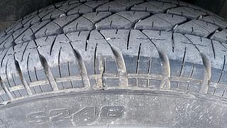Used 2014 Maruti Suzuki Ritz [2012-2017] Vxi Petrol Manual tyres LEFT REAR TYRE TREAD VIEW