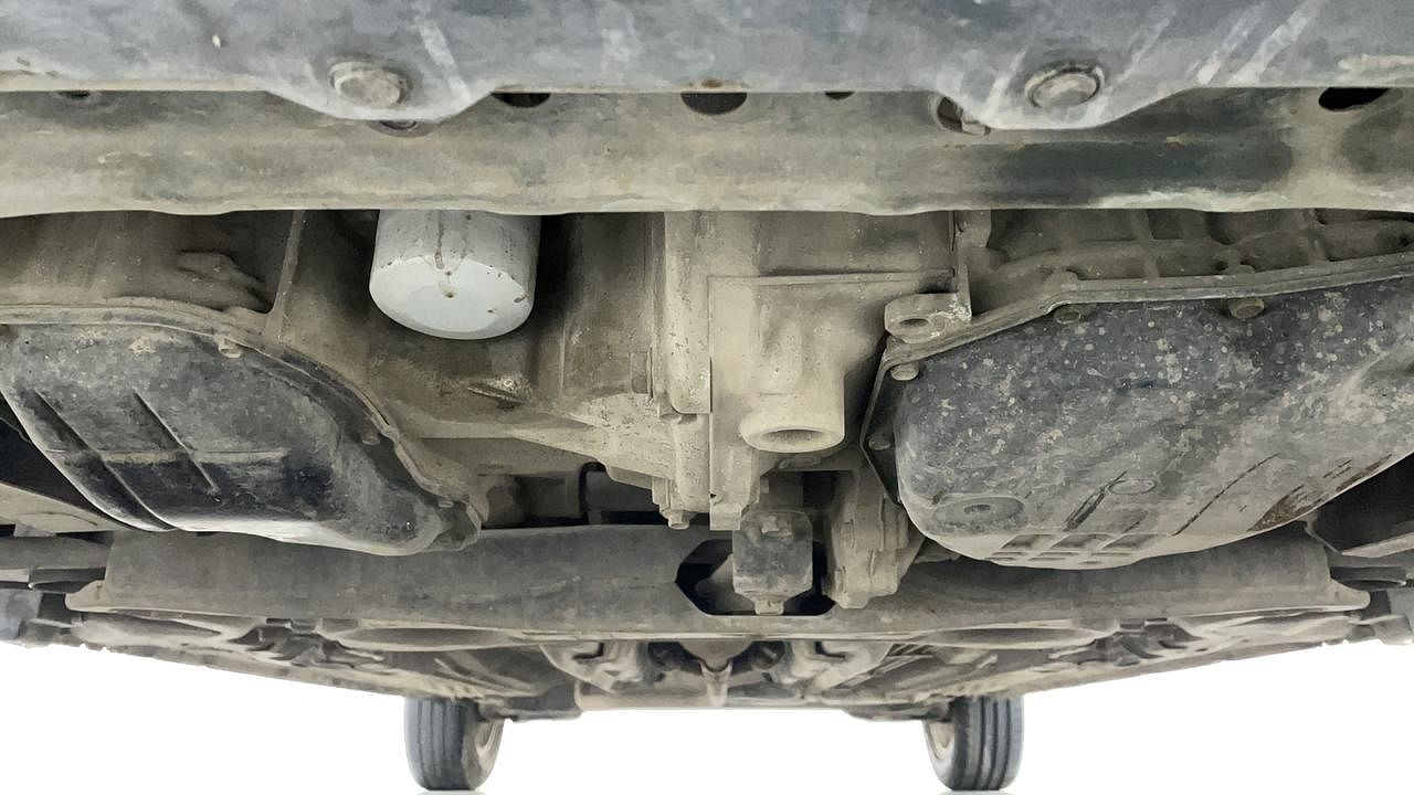 Used 2016 Nissan Micra [2013-2020] XV CVT Petrol Automatic extra FRONT LEFT UNDERBODY VIEW