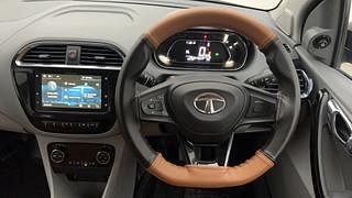 Used 2021 Tata Tigor Revotron XZA plus AMT Petrol Automatic interior STEERING VIEW