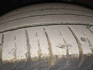 Used 2022 Hyundai i20 N Line N8 1.0 Turbo DCT Petrol Automatic tyres LEFT FRONT TYRE TREAD VIEW