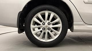 Used 2013 Toyota Etios [2010-2017] VX D Diesel Manual tyres RIGHT REAR TYRE RIM VIEW