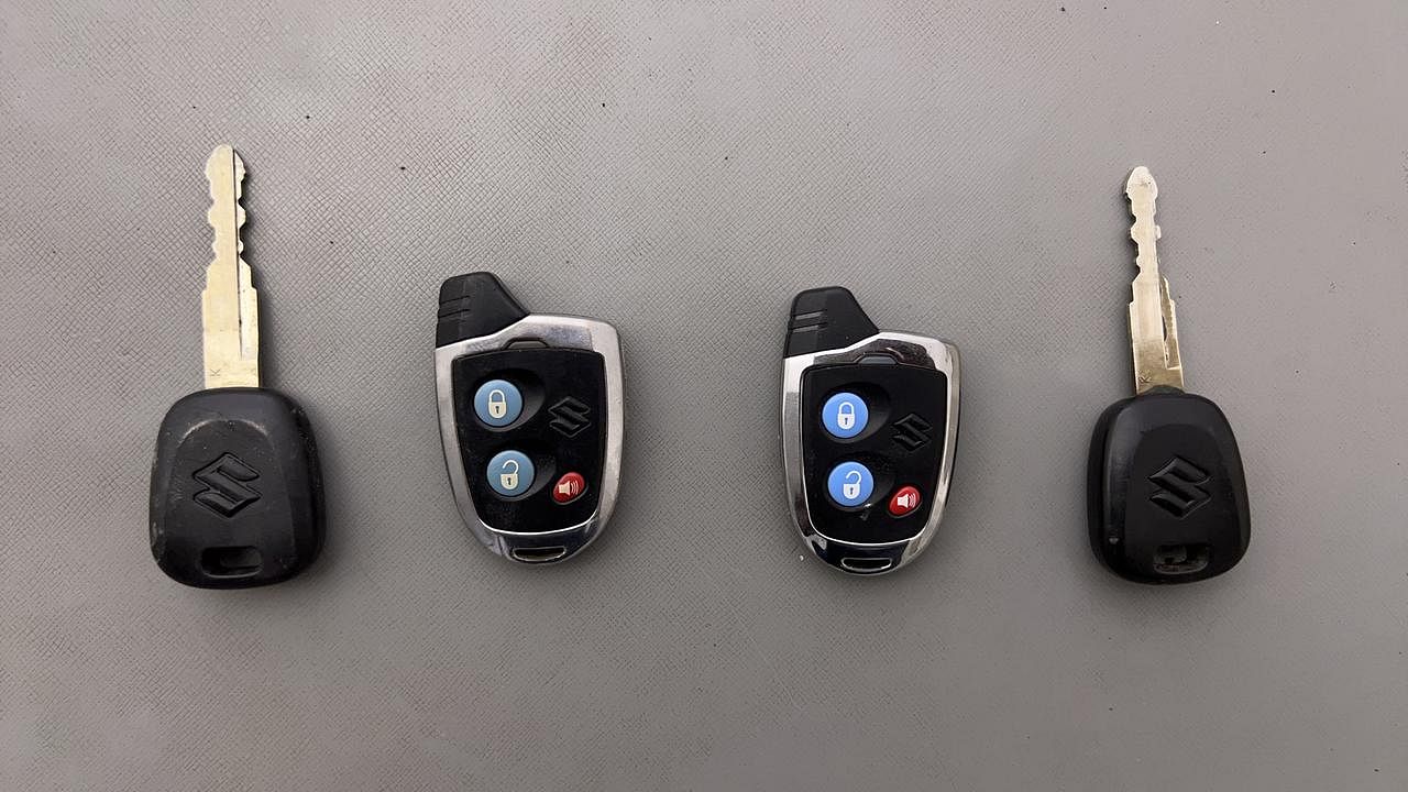 Used 2019 Maruti Suzuki Wagon R 1.0 [2019-2022] LXI CNG Petrol+cng Manual extra CAR KEY VIEW
