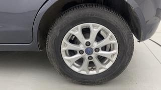 Used 2013 Ford Figo [2010-2015] Duratorq Diesel Titanium 1.4 Diesel Manual tyres LEFT REAR TYRE RIM VIEW