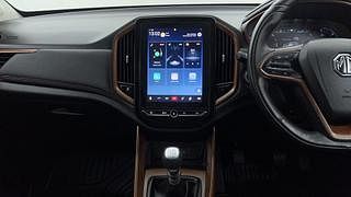 Used 2020 MG Motors Hector 1.5 Hybrid Sharp Petrol Manual interior MUSIC SYSTEM & AC CONTROL VIEW