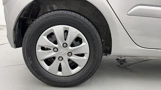 Used 2012 Hyundai i10 [2010-2016] Asta Petrol Petrol Manual tyres RIGHT REAR TYRE RIM VIEW