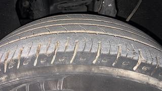 Used 2019 Mahindra Marazzo M6 8str Diesel Manual tyres LEFT FRONT TYRE TREAD VIEW