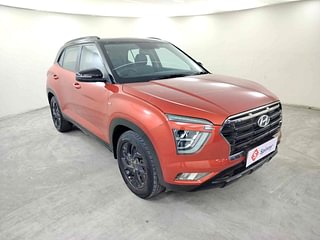 Used 2020 Hyundai Creta SX OPT Turbo DCT Petrol Petrol Automatic exterior RIGHT FRONT CORNER VIEW